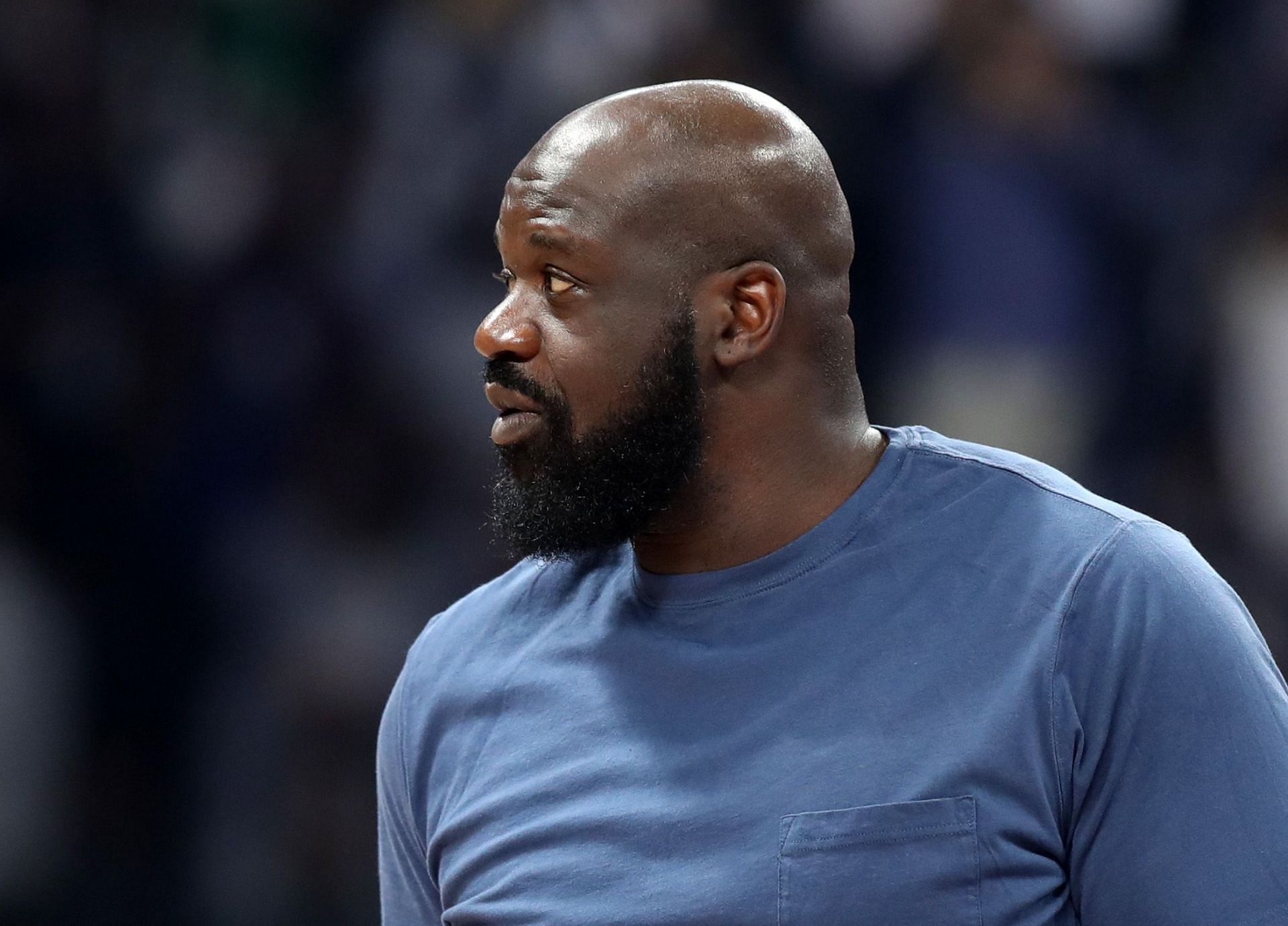Shaquille O'Neal at the NBA Abu Dhabi Games 2022